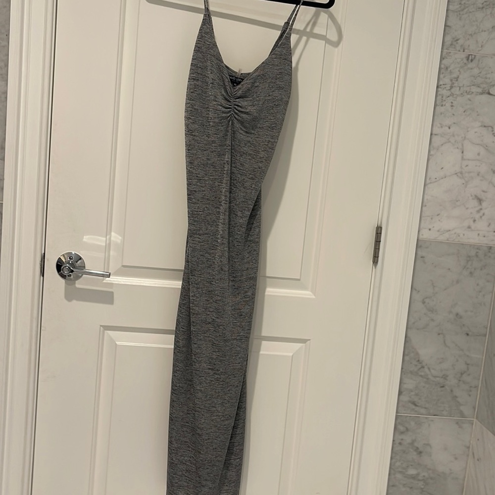 David Lerner maxi dress grey size XS